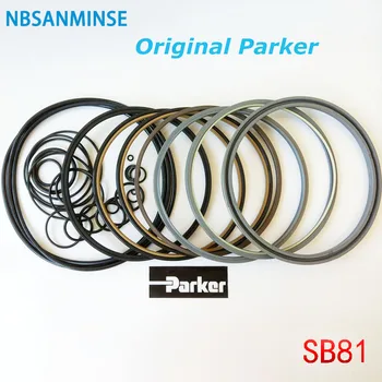 NBSANMINSE Soosan SB81/SB121 Hidrauliniai Pertraukiklis Plaktukas Sandarinimo Komplektai Originalus Parker ISO7425/II Dizainas-Krautuvas savivartis
