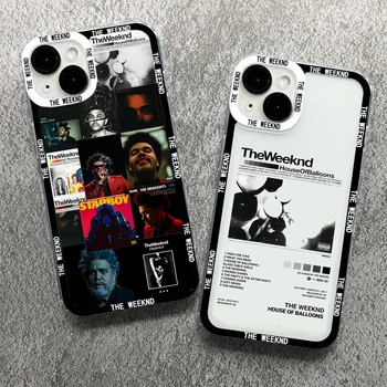 The Weeknd XO Minimalistinio Plakatas Telefono dėklas Skirtas iPhone 11 12 13 14 Pro MAX XS X XR SE 8 7 Plius Padengti Skaidriu Fundas Coque