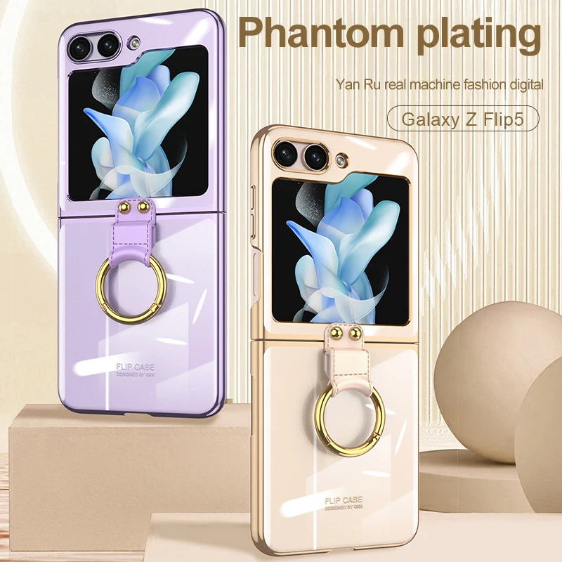 Phantom Galvanizavimo Žiedas Atramos Skaidrus, Telefono dėklas, Skirtas Samsung 