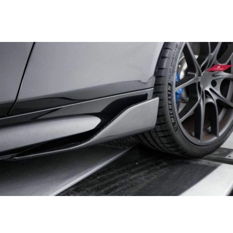 Slenksciai BMW 3 Serijos Coupe Cabriolet Kompaktiškas G20 G80 M3 pusėje spoileris sparnas, Anglies Pluošto 2019 2020 2021