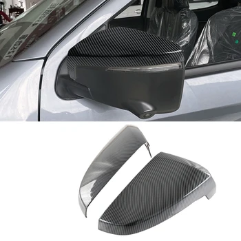 Automobilio galinio vaizdo Veidrodėlio Dangtelį Durų Pusėje valdomi Išoriniai Veidrodėliai Kepurės Apdaila Shell Reikmenys ISUZU D-MAX 2021+ ABS