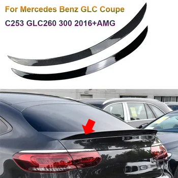 Blizgus Automobilių Uodega Bagažinės Splitter Spoileriai Mercedes Benz GLC Coupe C253 GLC260 300 2016+AMG galinis stogo Bagažinė Sparno Viršuje Spoileris