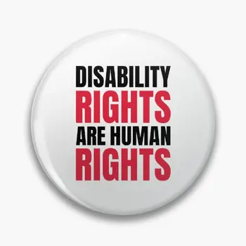 Negalios Teisės Yra Žmogaus Teisių Disa Minkštas Mygtuką Pin Metalo Ženklelis Atlapas Pin Skrybėlių Puošimas Mielas Meilužis Mados Moterų Papuošalai Apykaklės