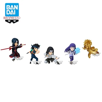 Originalus BANDAI Banpresto WCF NARUTO Uchiha Itachi Shisui Hinata Minato Namikaze PVC Anime Pav Veiksmų Skaičiai Modelio Žaislas