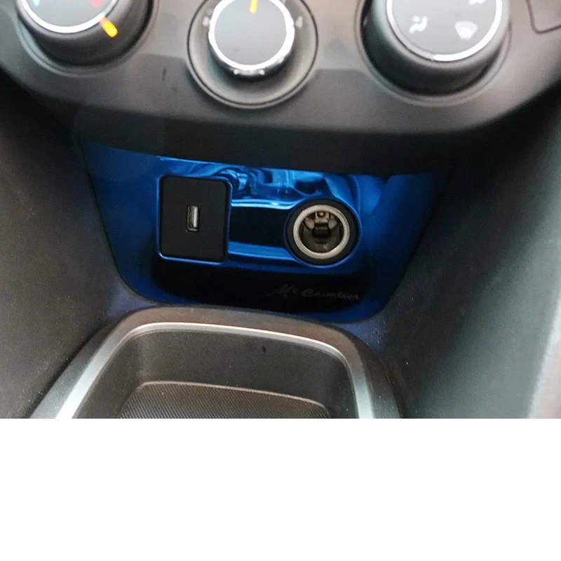automobilių centras Cigarečių degiklio skydelio apdailos USB dekoracija chevrolet cavalier 2016 2017 2018 2019 2020