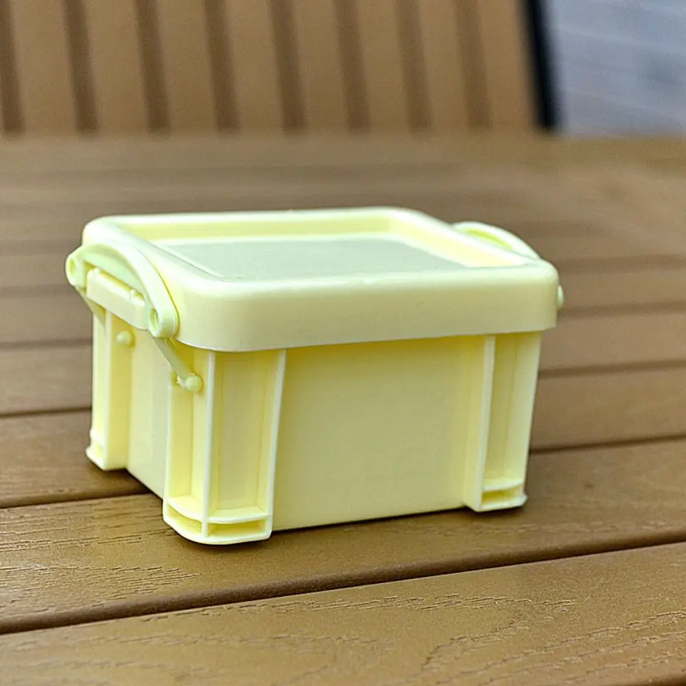 Saldainiai Spalvos Mini Sagtis talpinimo Daugiafunkcinis Plastikinis Mini Talpykla Minimalizmas Darbalaukio Organizatorius Dėžutę